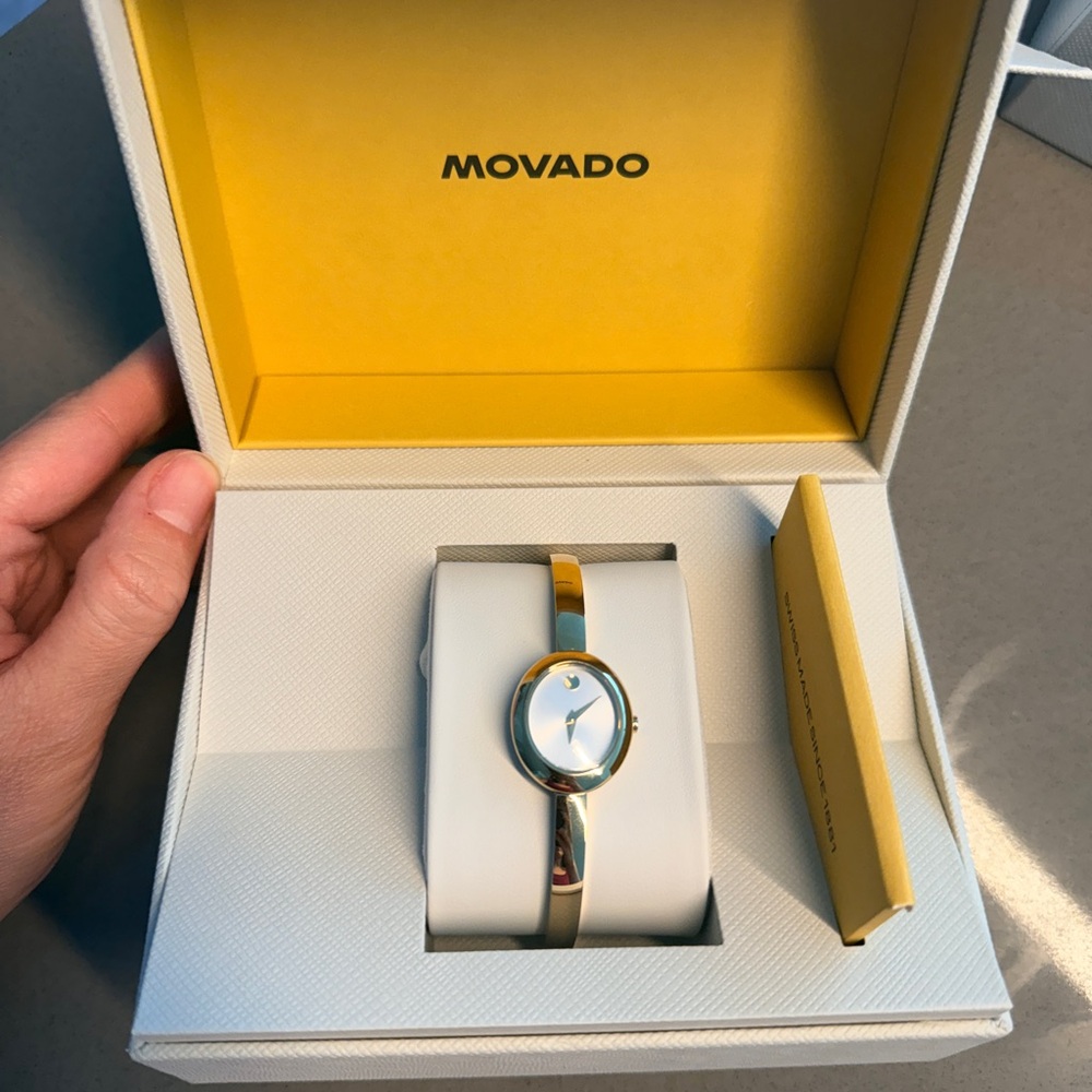Movado Gold bangle Women's Watch